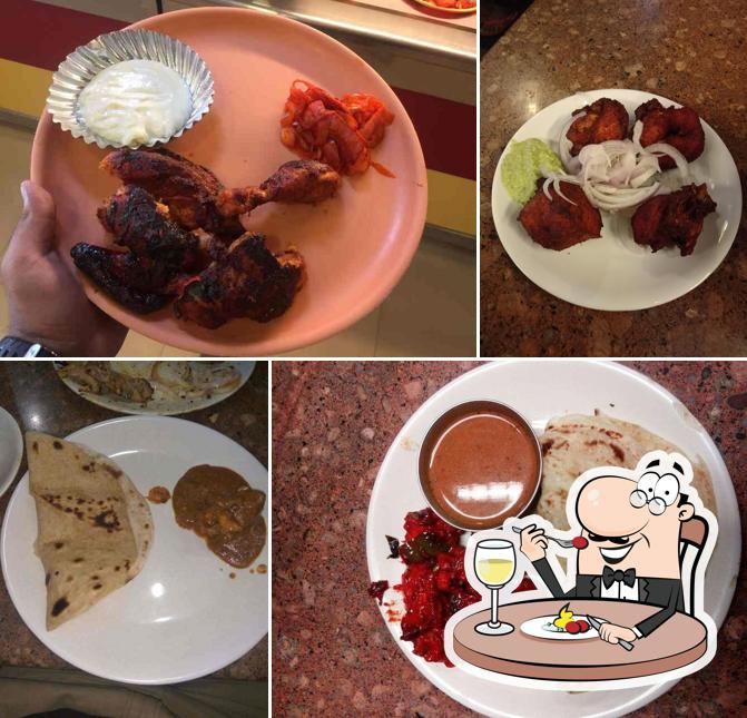 Food at Kabab Magic