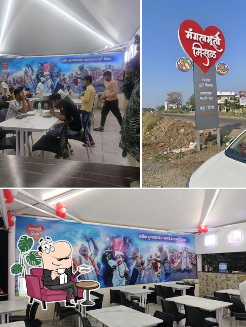 Among various things one can find interior and exterior at Mangal Murti Misal