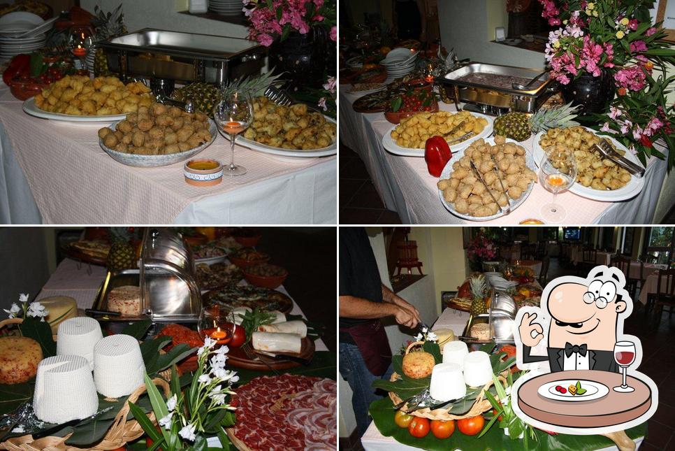 Platti al Griglieria Ristorante La Taverna a Capo Vaticano