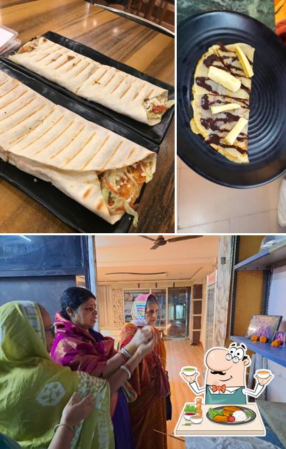 Food at The Divine Taste Pizzeria