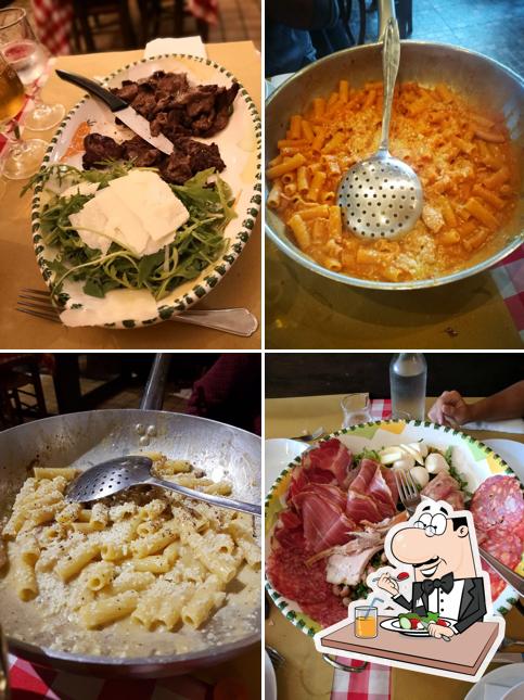 Platti al Trattoria "I Belloni"