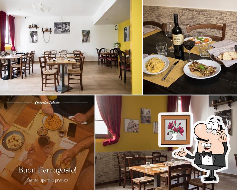 Dai un'occhiata agli interni di Osteria Romana Celsus
