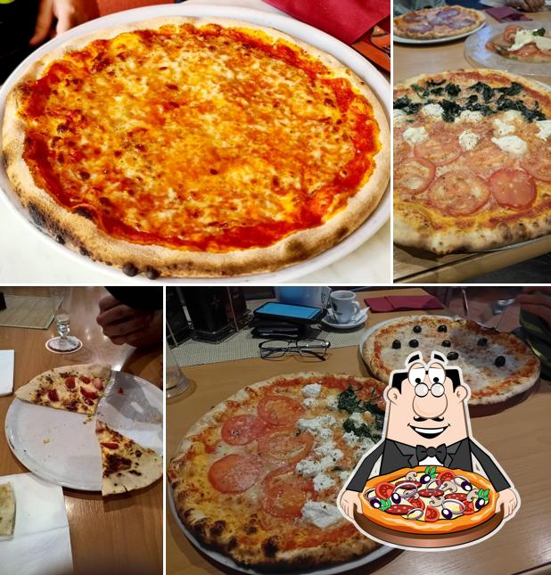 A Pizzeria Restaurant Bruggenwirt, puoi assaggiare una bella pizza