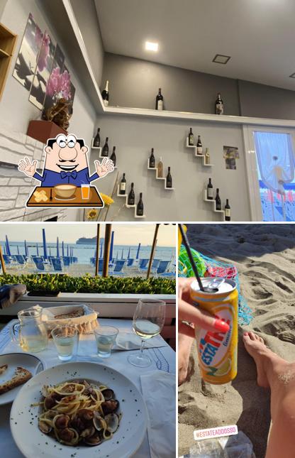 Alba Beach si caratterizza per la cibo e bevanda