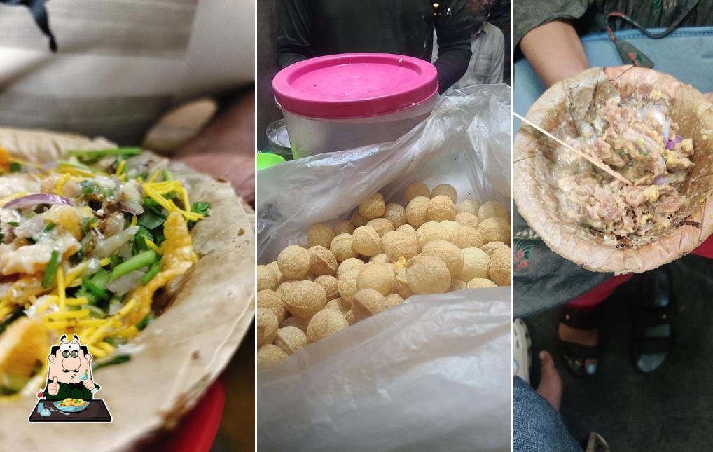 Meals at Famous masala & Pani Puri chaat center Pondicherry