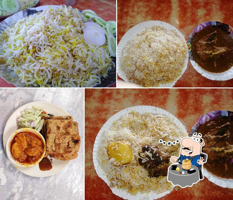 Food at Haji Kolkata Biriyani