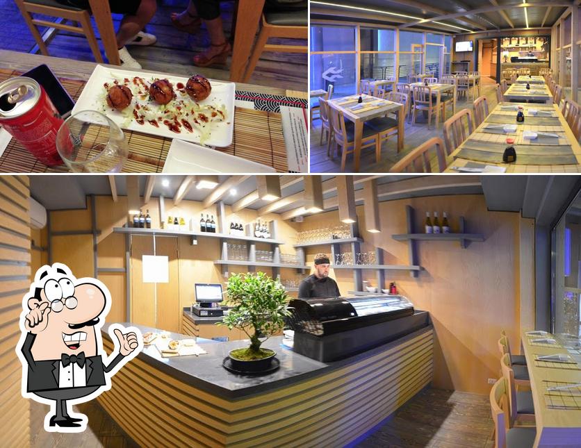 Gli interni di Origami - Ristorante Giapponese