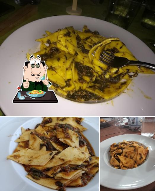 Pappardelle al Bar Ristorante 5 Sensi di Crescia Emiliano