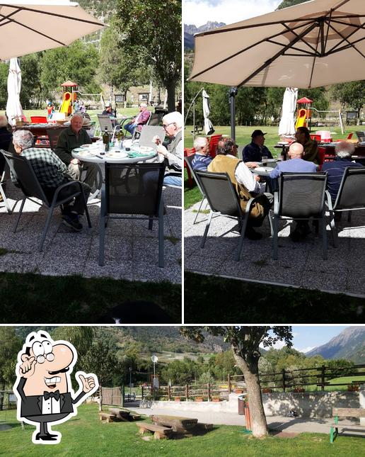 Gli interni di Camping Grand Combin