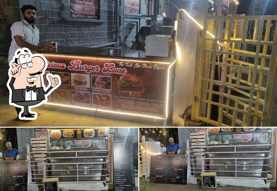 The interior of Delicious Burger Zone