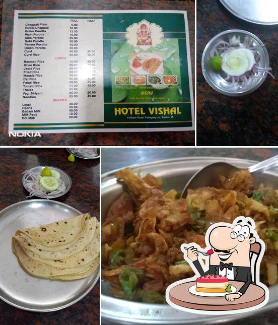 Hotel Vishal offers a number of desserts