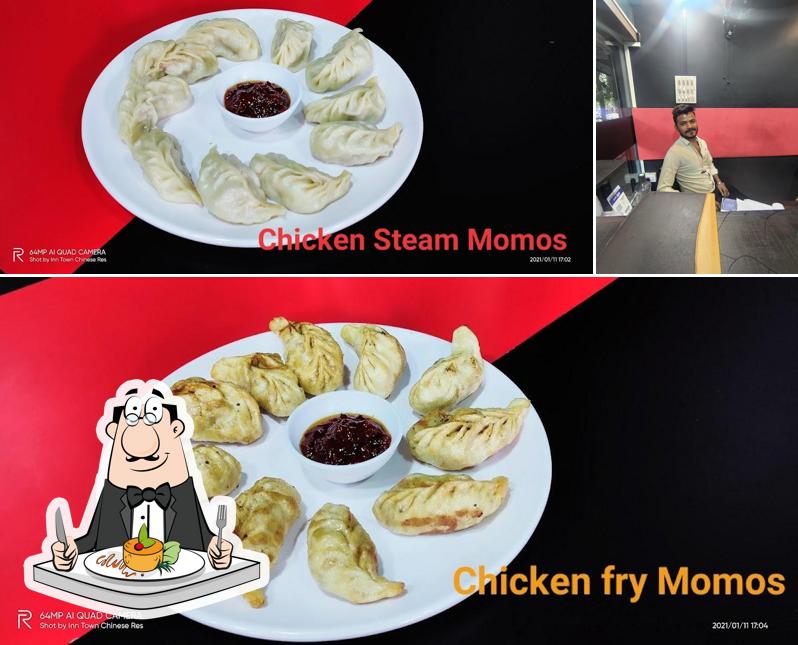 The restaurant's food and interior The restaurant's food and interior