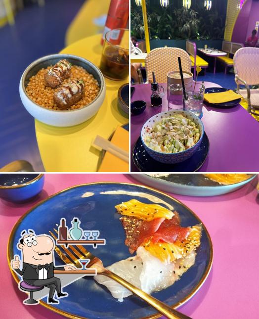 Momi by Hagakure Cafè - Sushi - Pokè si caratterizza per la interni e bevanda