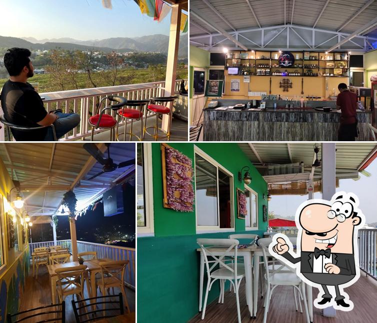 The interior of Monastery Cafe