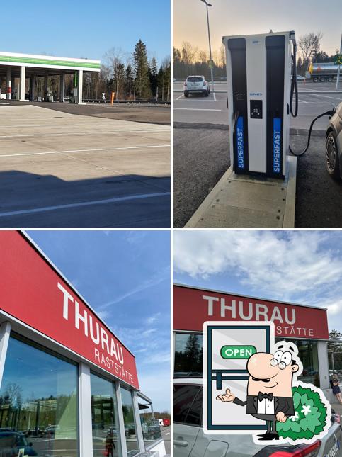 Curiosa tra gli esterni di Raststätte Thurau Nord (bedient)