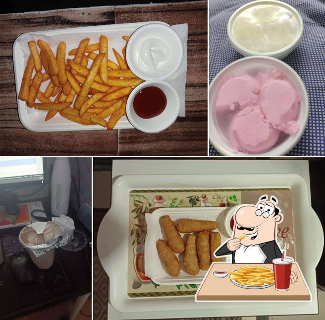 French fries at Shakes N Chills