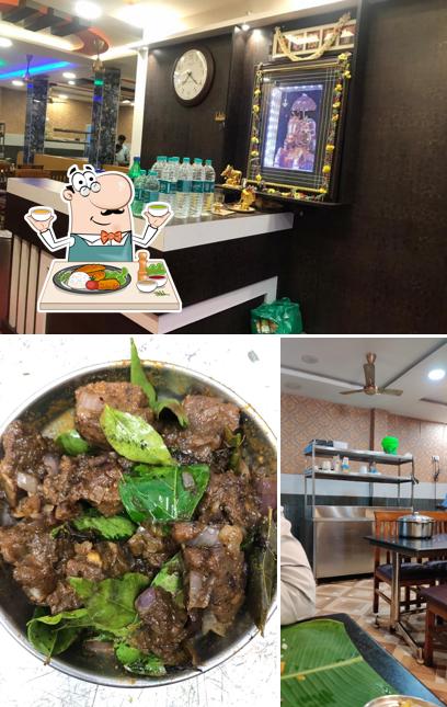 Among different things one can find food and exterior at Sri Alagar Mess
