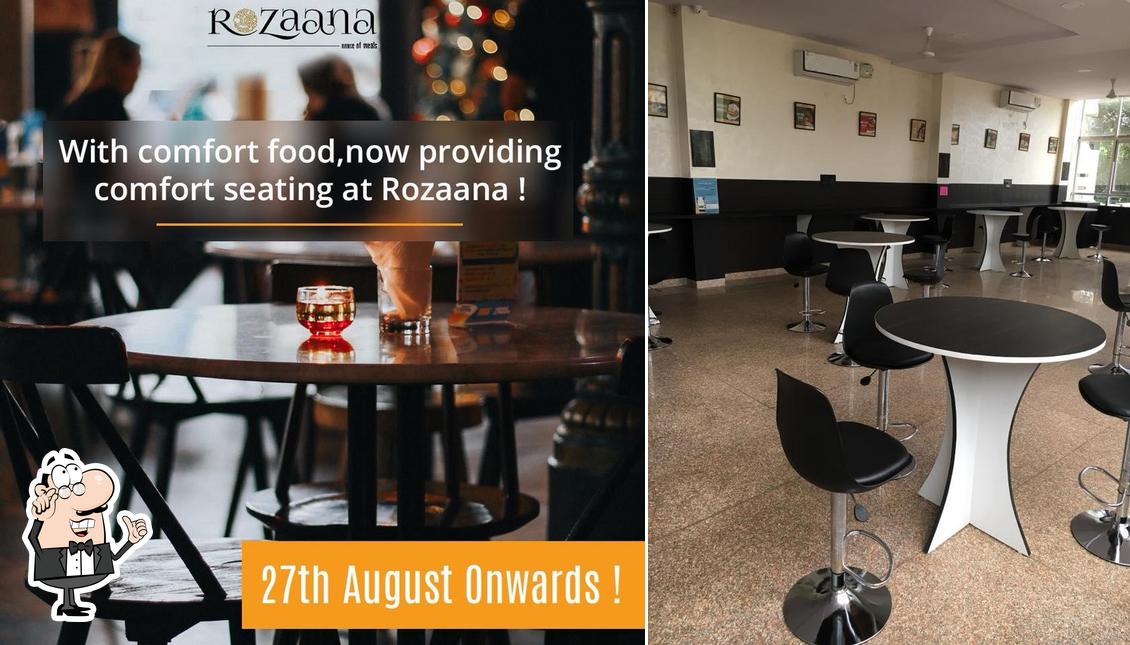 The interior of Rozaana Foods