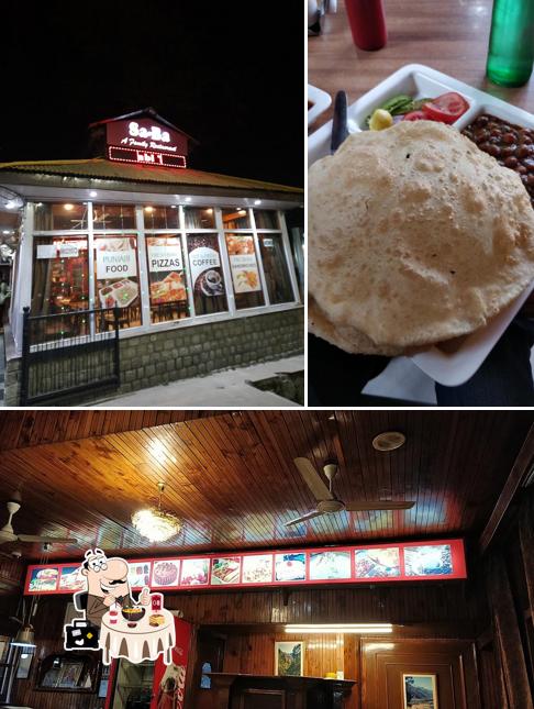 Food at SaBa Family Restaurant