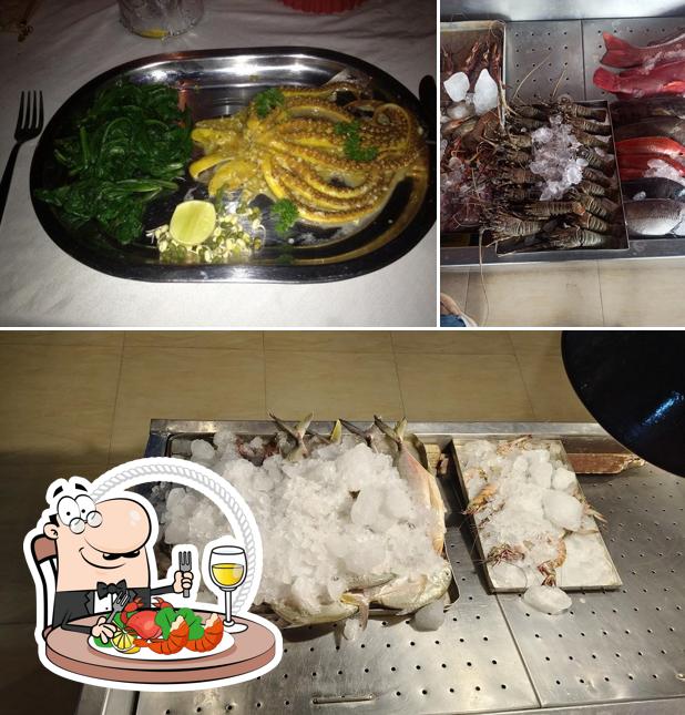 Get seafood at Sky Lounge Restaurant