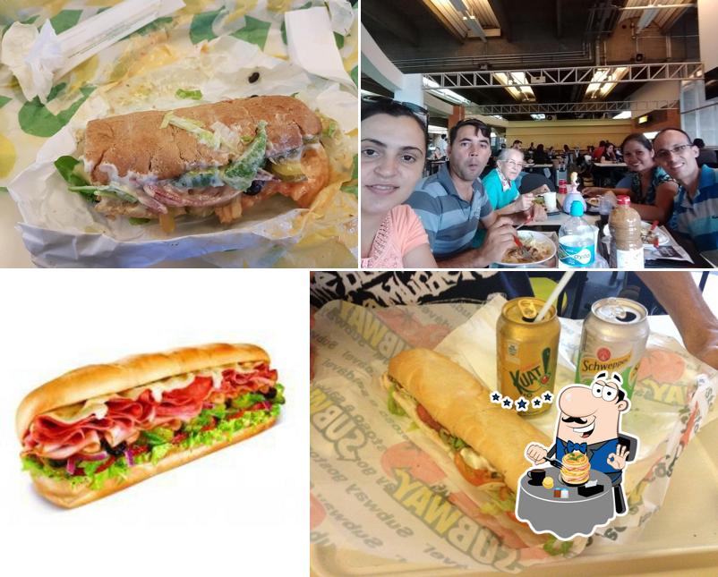 Comida em Subway