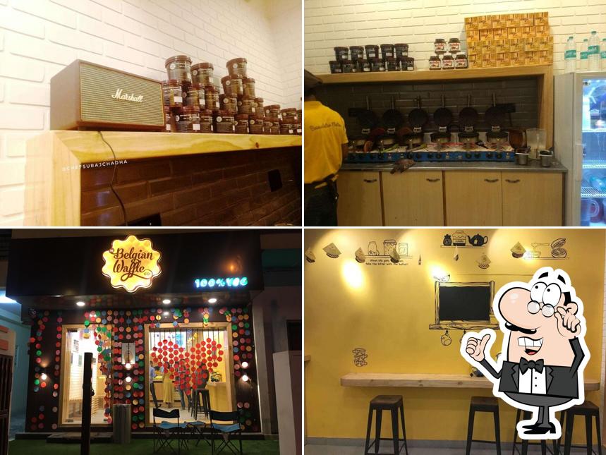 Check out how The Belgian Waffle Co looks inside