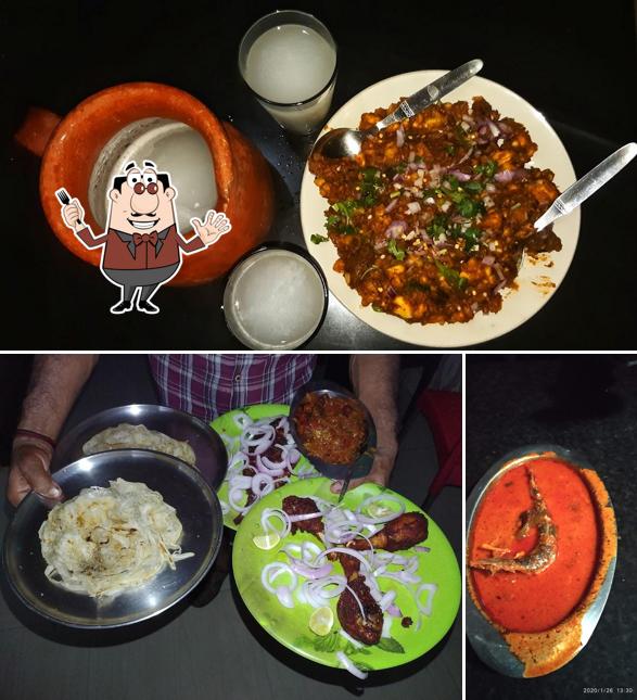 Food at Toddy Shop
