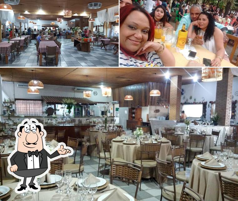 Veja imagens do interior do Restaurante Rural Vó Tatau