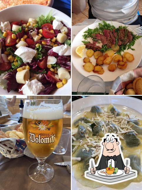 Cibo al Ristorante Pizzeria 5 Torri