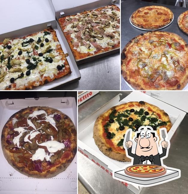 Scegli tra le svariate varianti di pizza