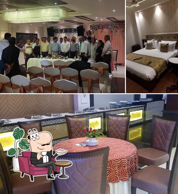 The interior of Aliza Hotel - Firozpur city