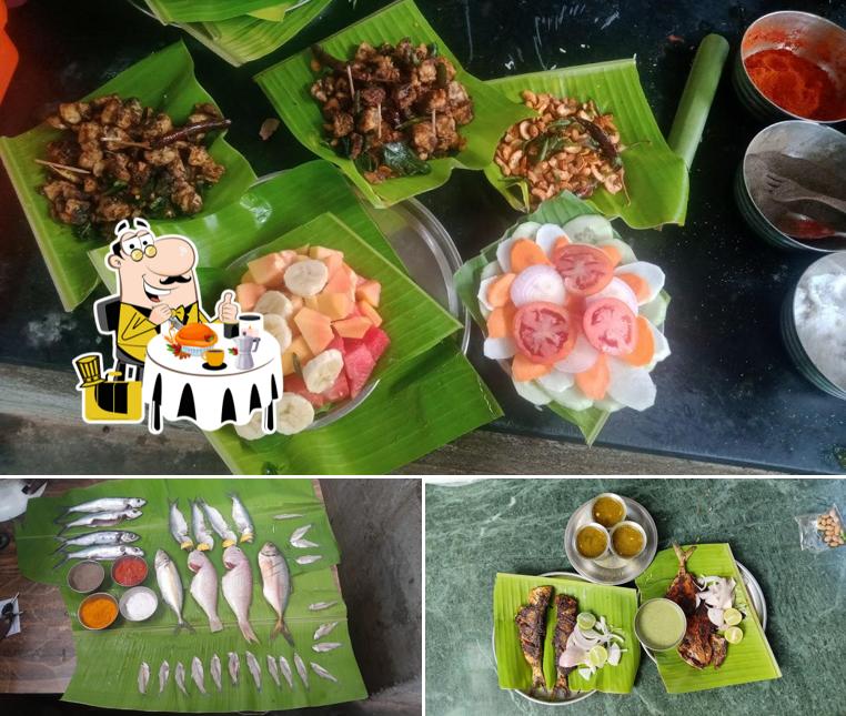 Food at Bamboo Family Restaurant