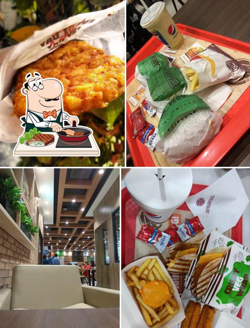 Get meat dishes at Burger King Get meat dishes at Burger King