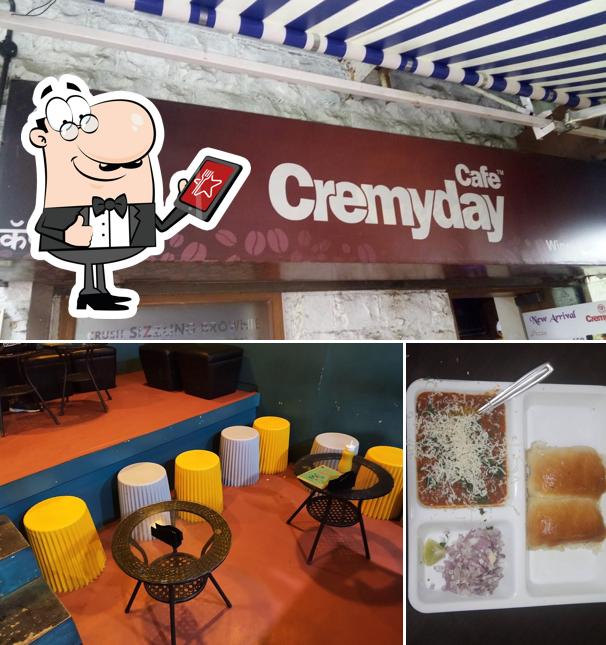 The exterior of Cafe Cremyday