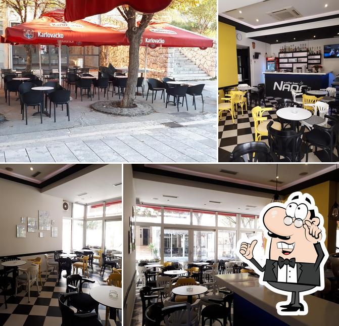 Gli interni di Caffe Bar Nada