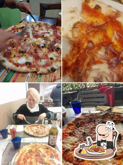 A Il Portico Della Pizza a Pisignano, puoi provare una bella pizza