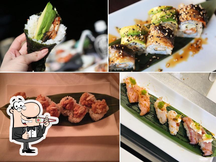 Scegli le varie opzioni di sushi