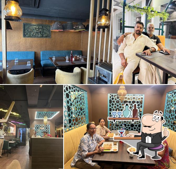 Check out how Moshika Bhavan Vegetarian Restaurant looks inside