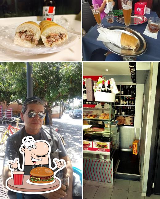 Prova un hamburger a My Bar