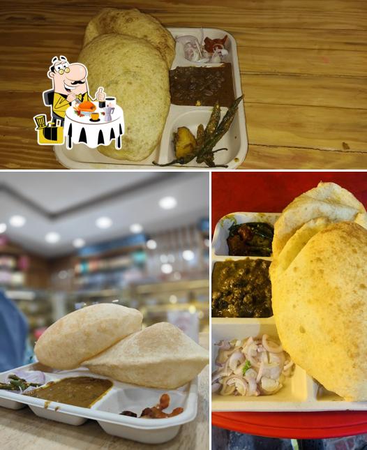 Chole bhature at New Delhi Sweets