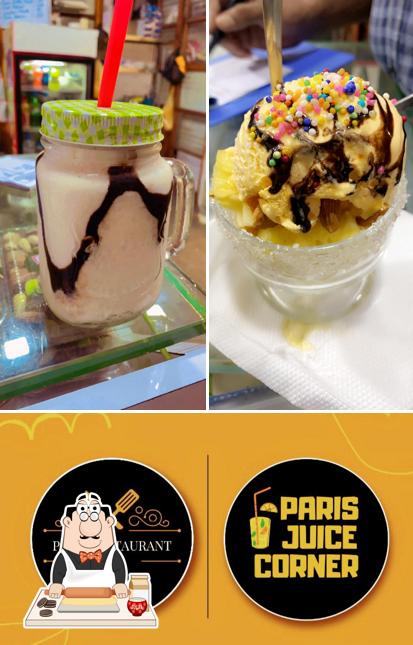 Paris Restaurant serves a variety of sweet dishes