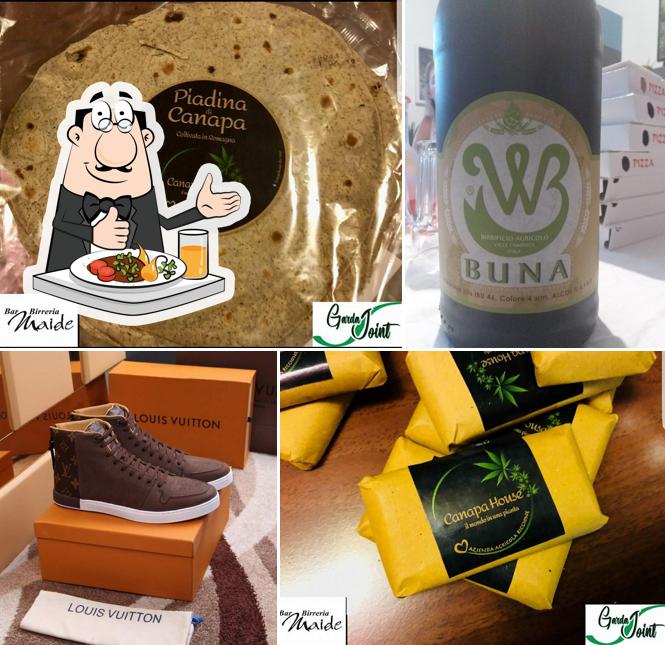 Cibo al Pizzeria bar Maide