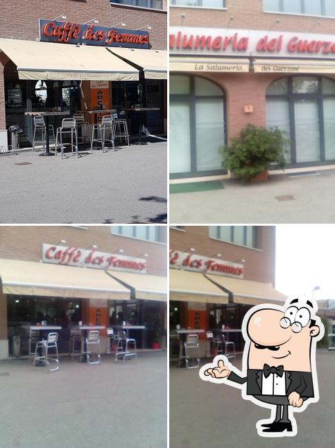 Gli interni di Caffè des Femmes
