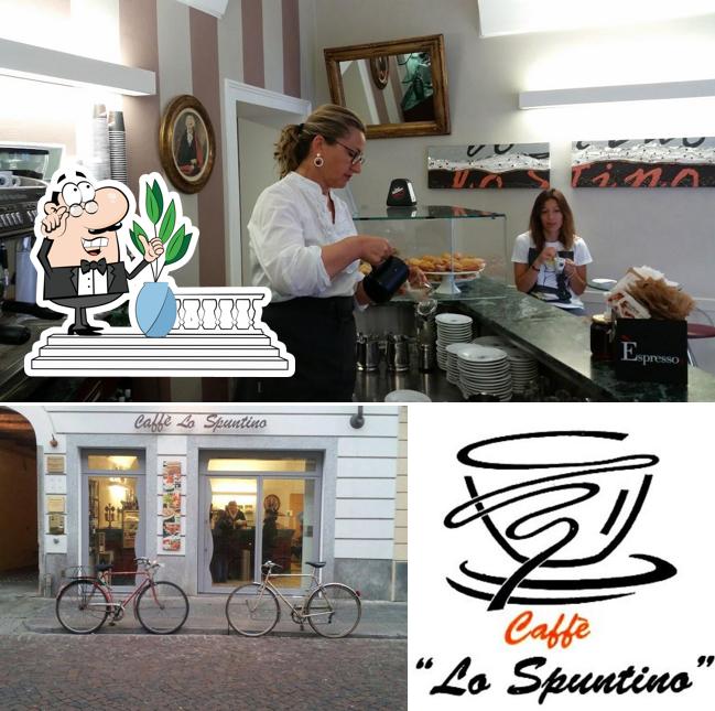 Gli esterni di Caffe lo spuntino