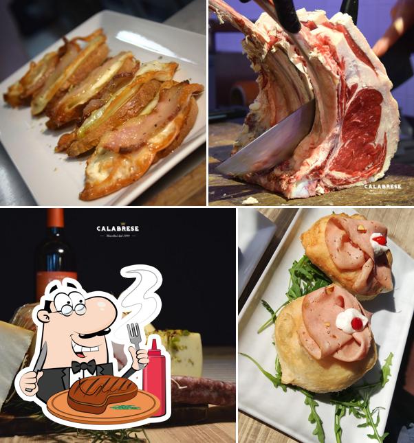 Prova i piatti di carne a Calabrese Macelleria Braceria Enoteca