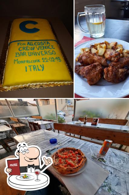 La immagine di cibo e interni da Trattoria Bar Universo
