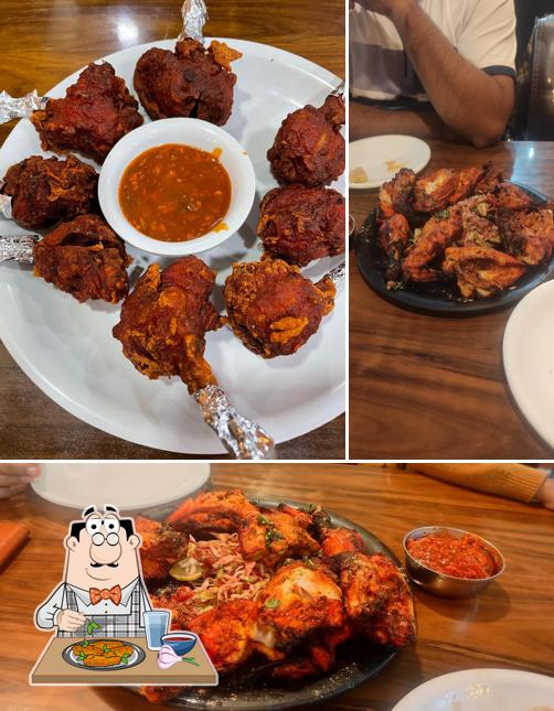Chicken wings at Aadarsh Lunch Home