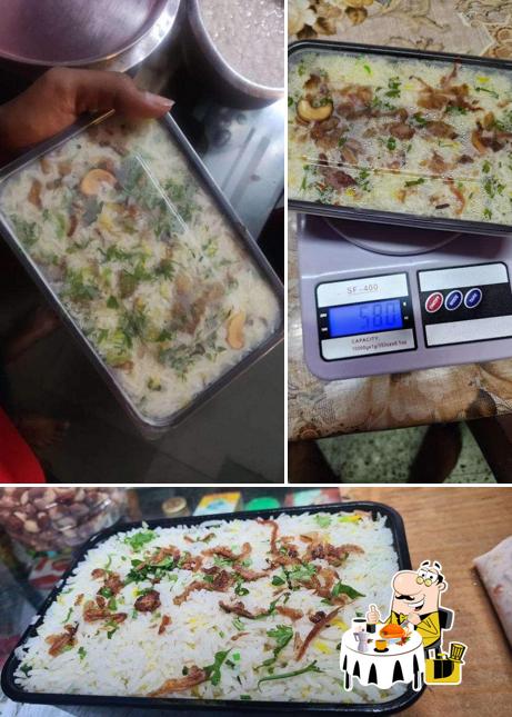 Food at Biristaa e Biryani