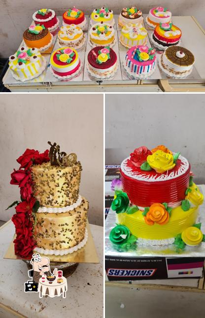 Food at Celebration's Cake & Bakery shop