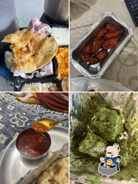 Food at Foobies cafe and restaurant